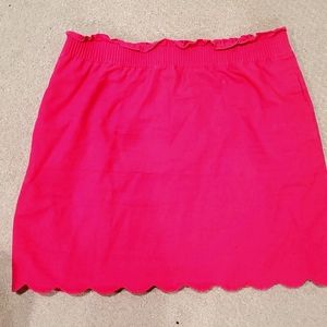 Beautiful paper bag waist skirt